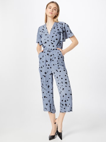 AX Paris Jumpsuit in Blue: front