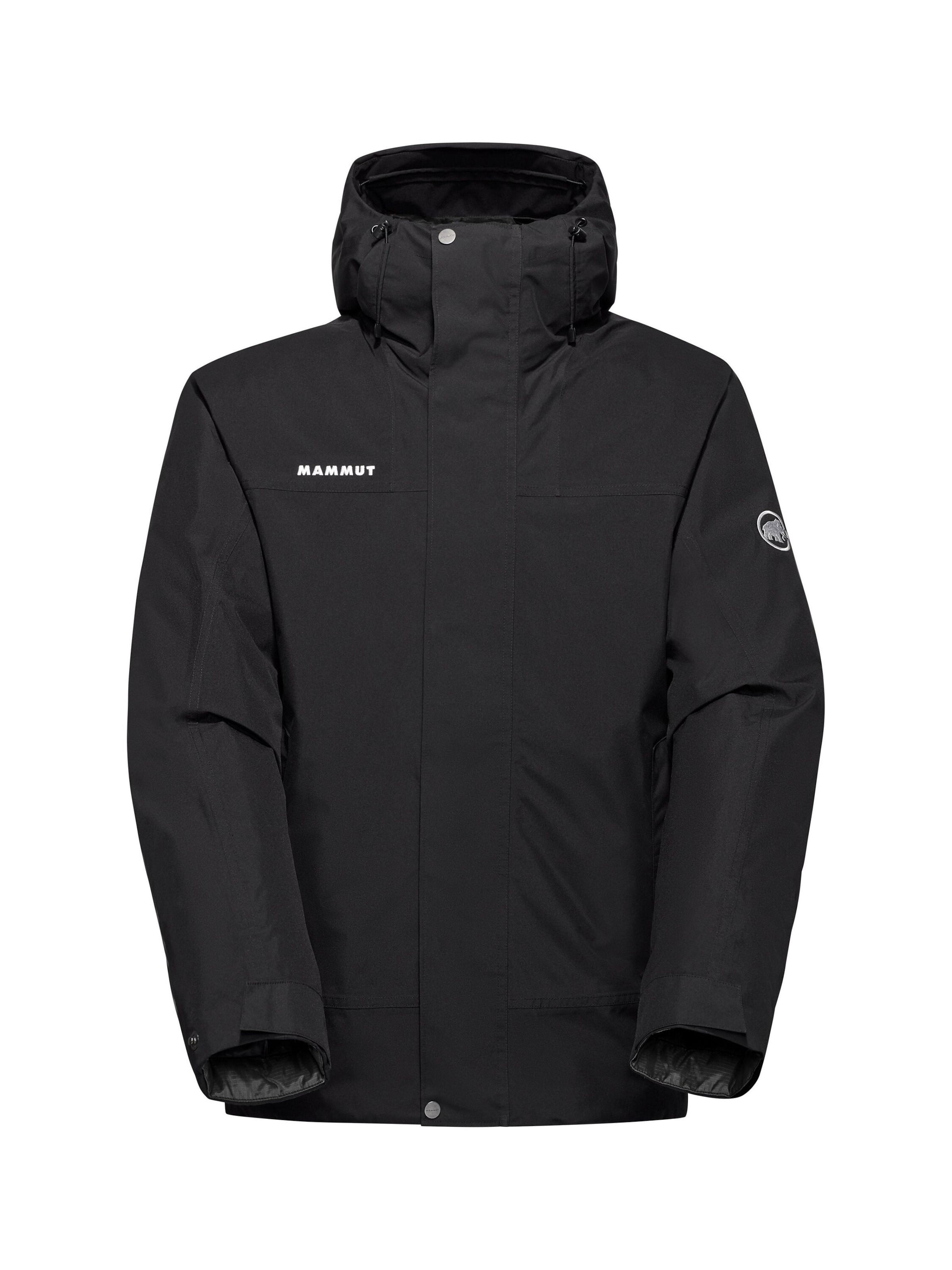 MAMMUT Outdoorjacke 'Treeline' in Schwarz: Vorderseite