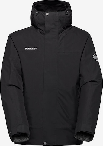 MAMMUT Outdoor jacket 'Treeline' in Black: front