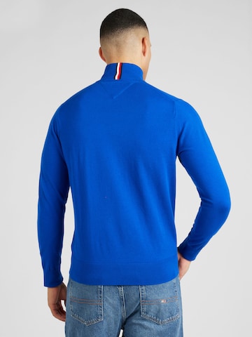 TOMMY HILFIGER Sweter w kolorze niebieski