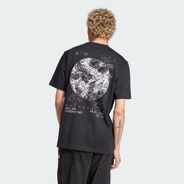 T-Shirt fonctionnel 'City Escape' ADIDAS SPORTSWEAR en noir : devant