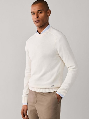 Pull-over Hackett London en blanc