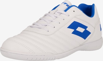 LOTTO Soccer Cleats 'Milano 700' in White: front