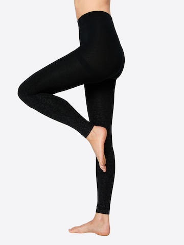 Skinny Leggings ' Wohlig-Warm ' Nur Die en noir