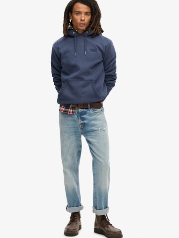 Superdry Sweatshirt 'Essential' in Blauw