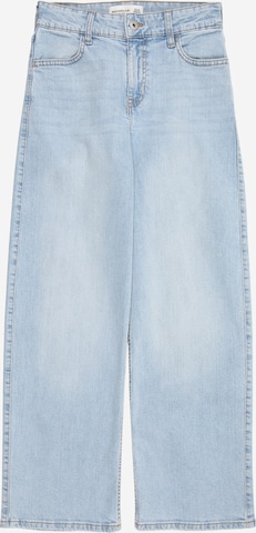 Abercrombie & Fitch Широкий Джинсы в Синий: спереди