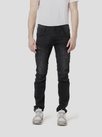 Regular Pantaloni eleganți de la KOROSHI pe negru: față