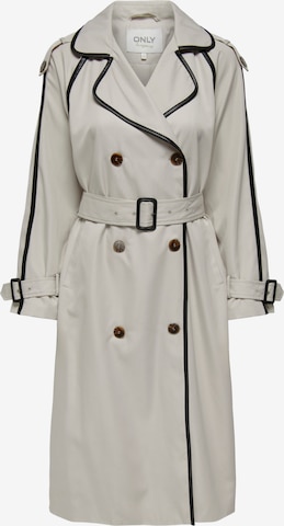 Manteau mi-saison 'Hyachint' ONLY en gris : devant