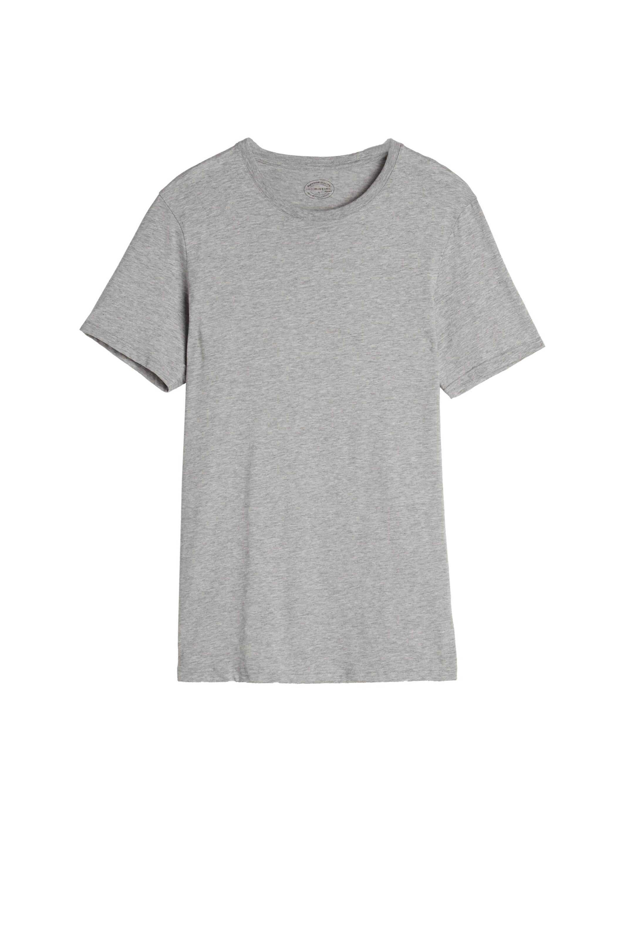 IUMAN Intimissimi Uomo Shirt in Grey: front