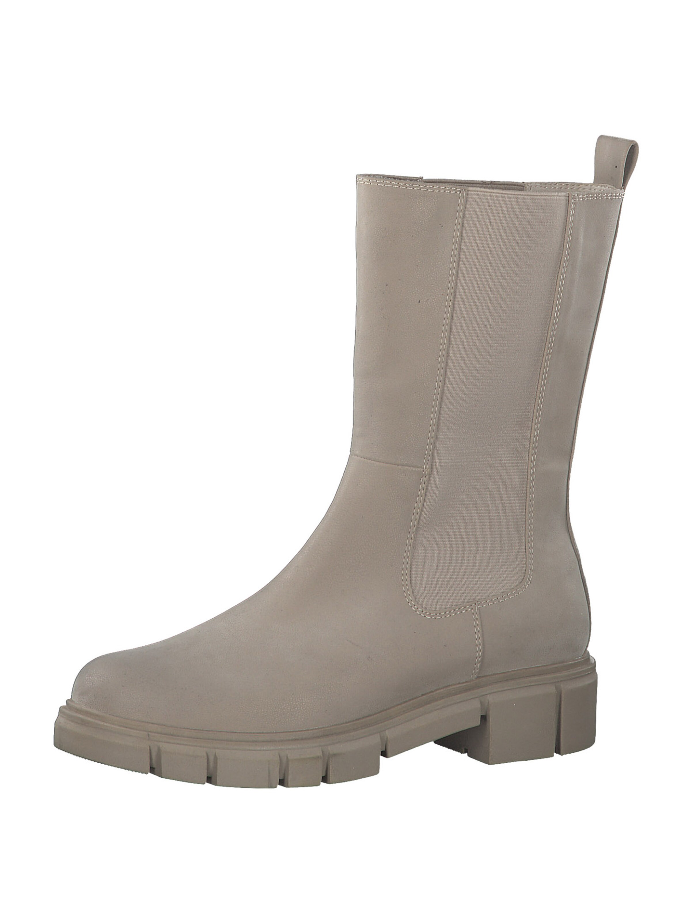 MARCO TOZZI Chelsea boots in Beige: voorkant