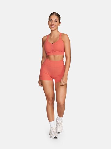 GOLD´S GYM APPAREL Skinny Sports trousers 'JANE' in Orange