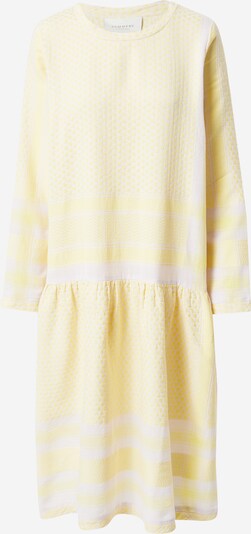 Summery Copenhagen Robe 'Josefine' en jaune / lavande, Vue avec produit