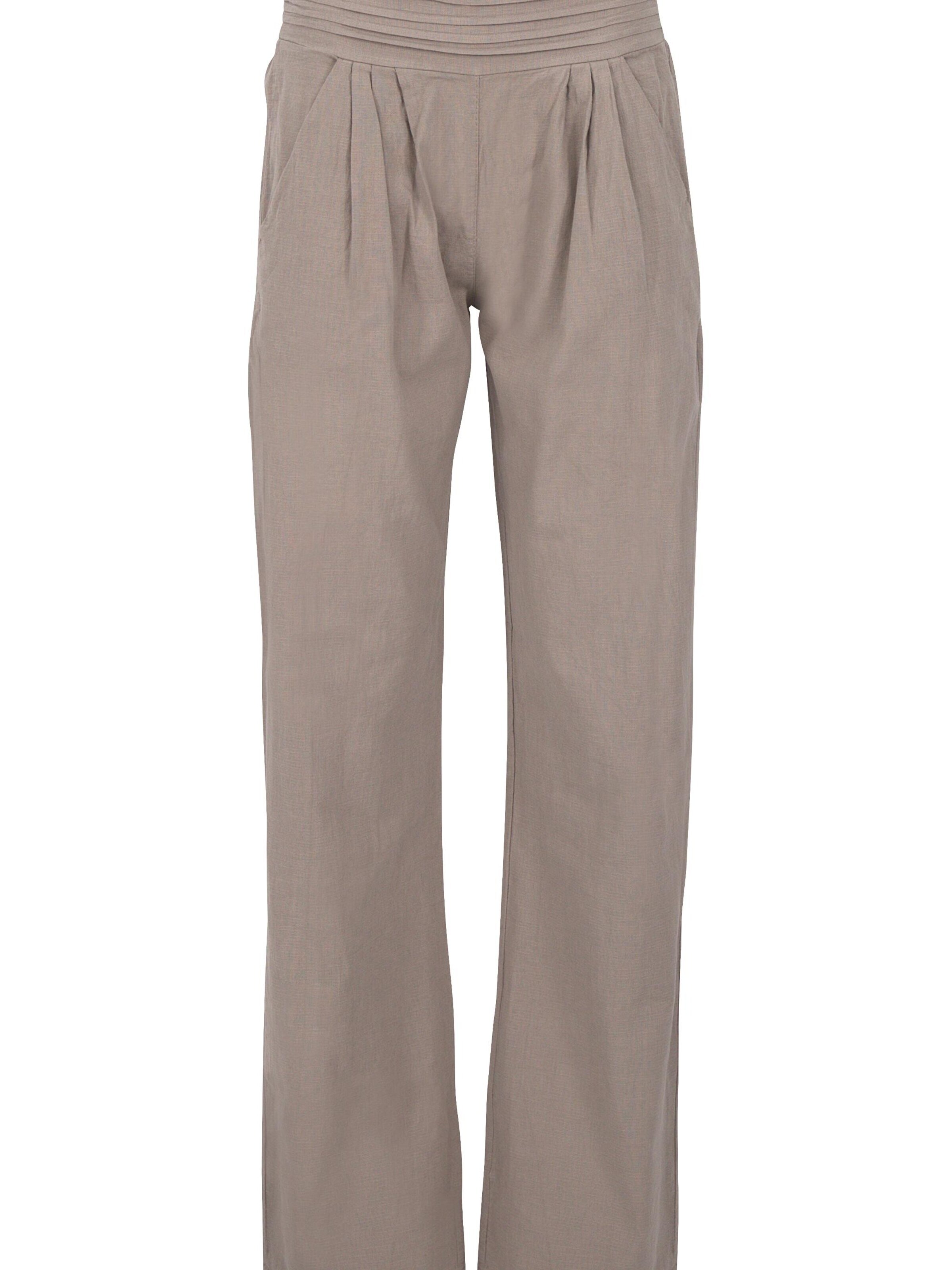 malito more than fashion Pants in Brown: front