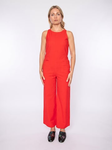 Thinking MU Jumpsuit 'Adriana' in Red: front
