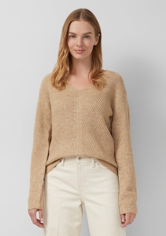 s.Oliver Pullover in Braun: Vorderseite
