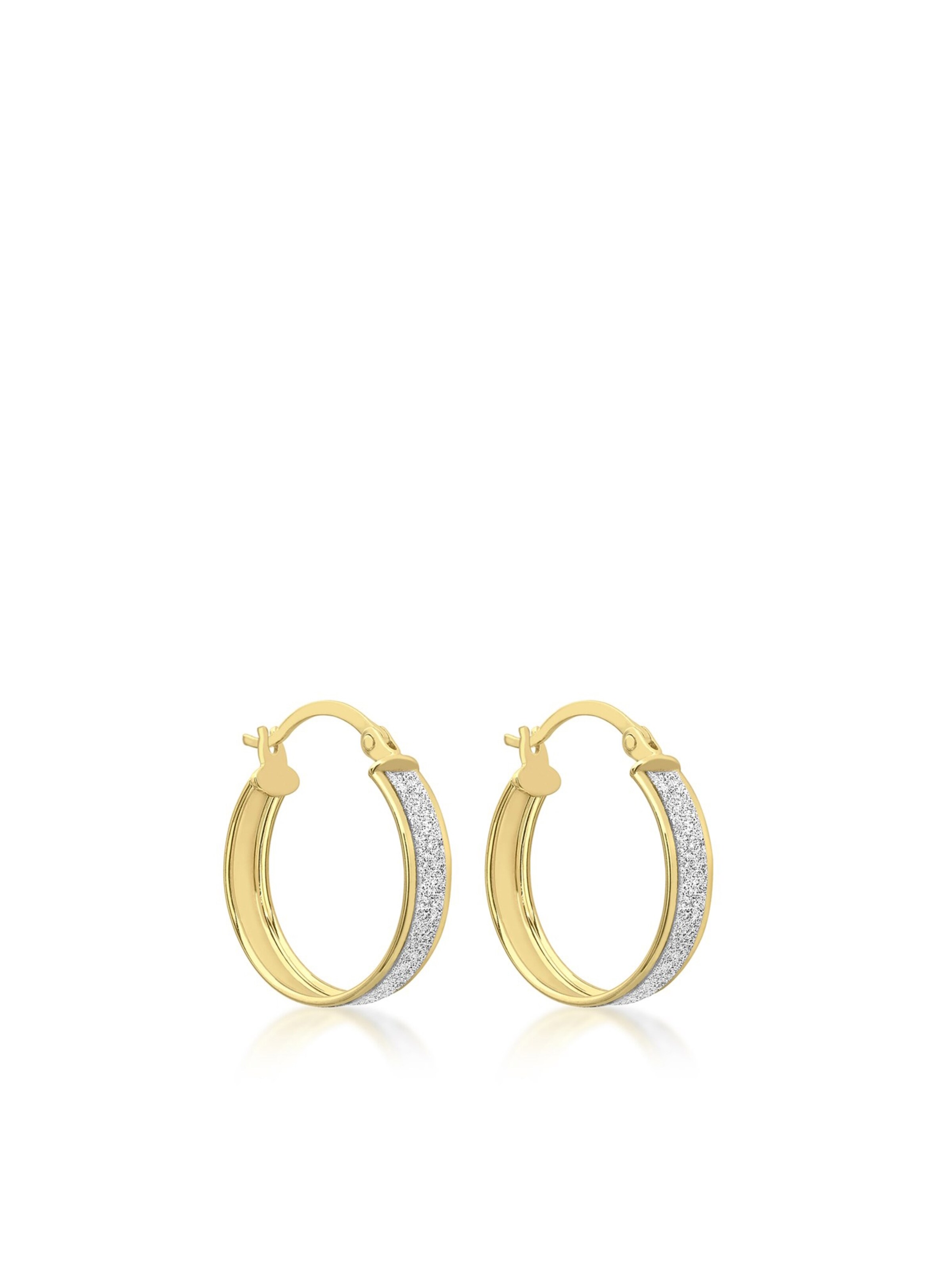 Lucardi Oorbellen in Goud: voorkant