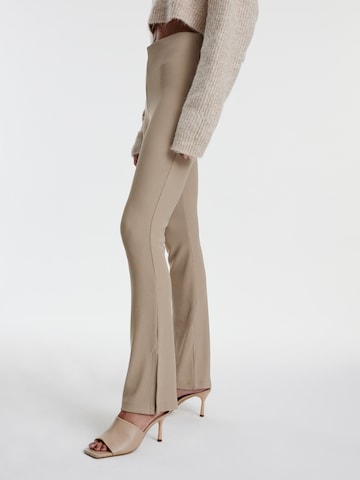EDITED Flared Pants 'Zihna' in Beige