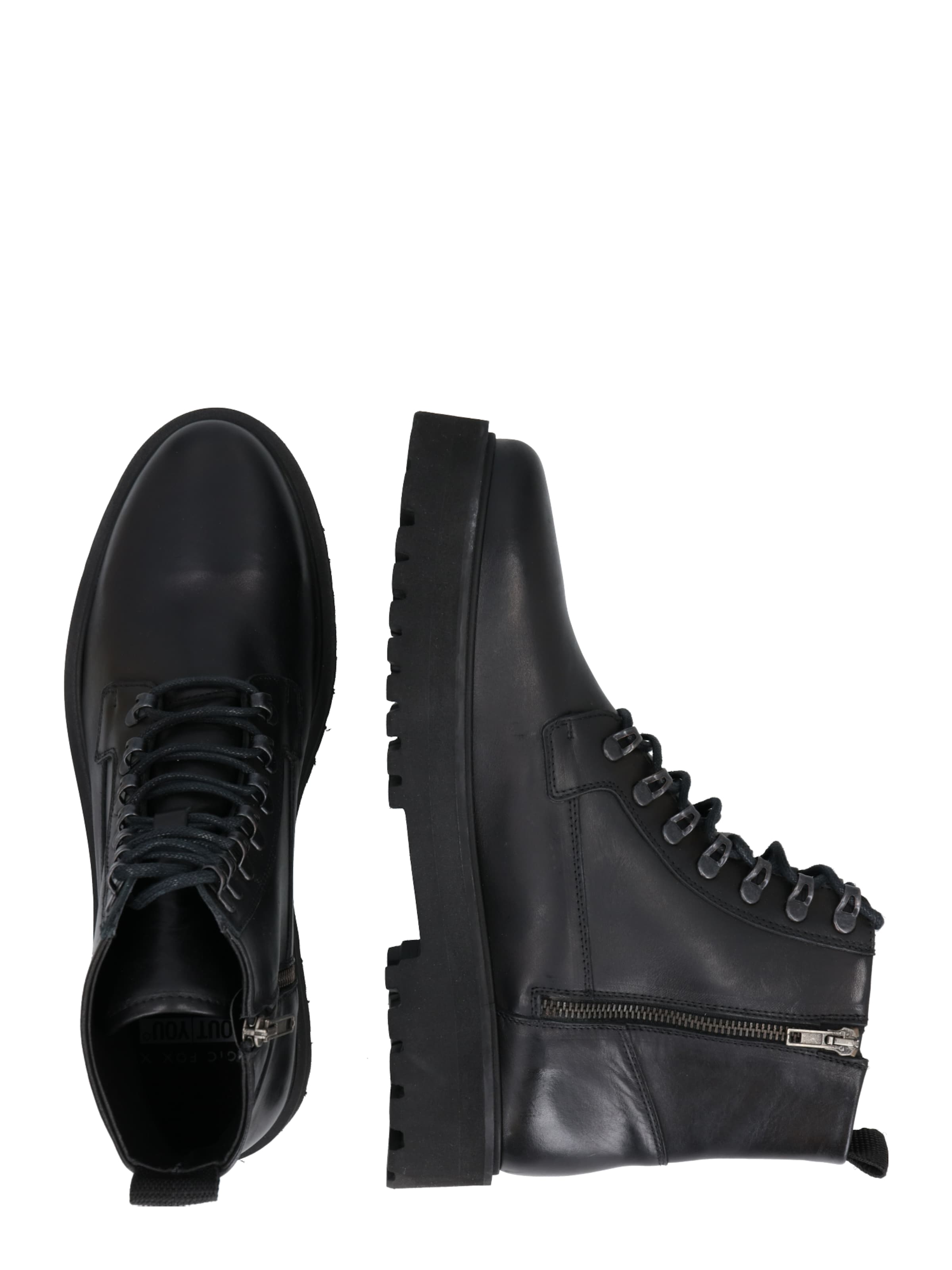 Chaussures Bottines à lacets Alen DAN FOX APPAREL en Noir 