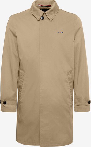 FQ1924 Between-Seasons Coat 'Gunnar' in Beige: front