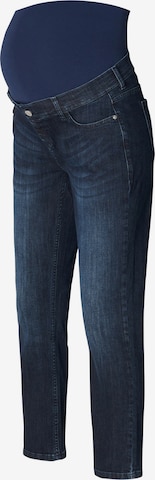 Esprit Maternity Loosefit Jeans in Blauw: voorkant