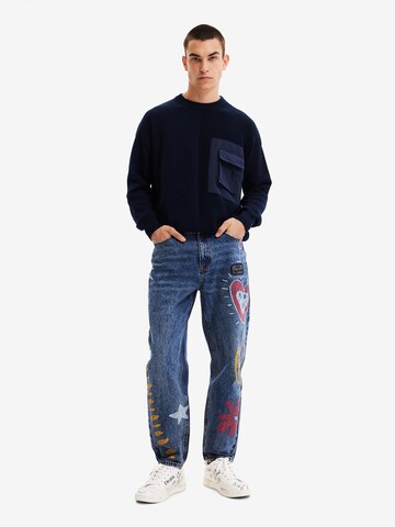 Desigual Tapered Jeans in Blau