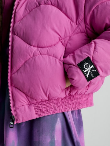 Calvin Klein Jeans Übergangsjacke in Pink