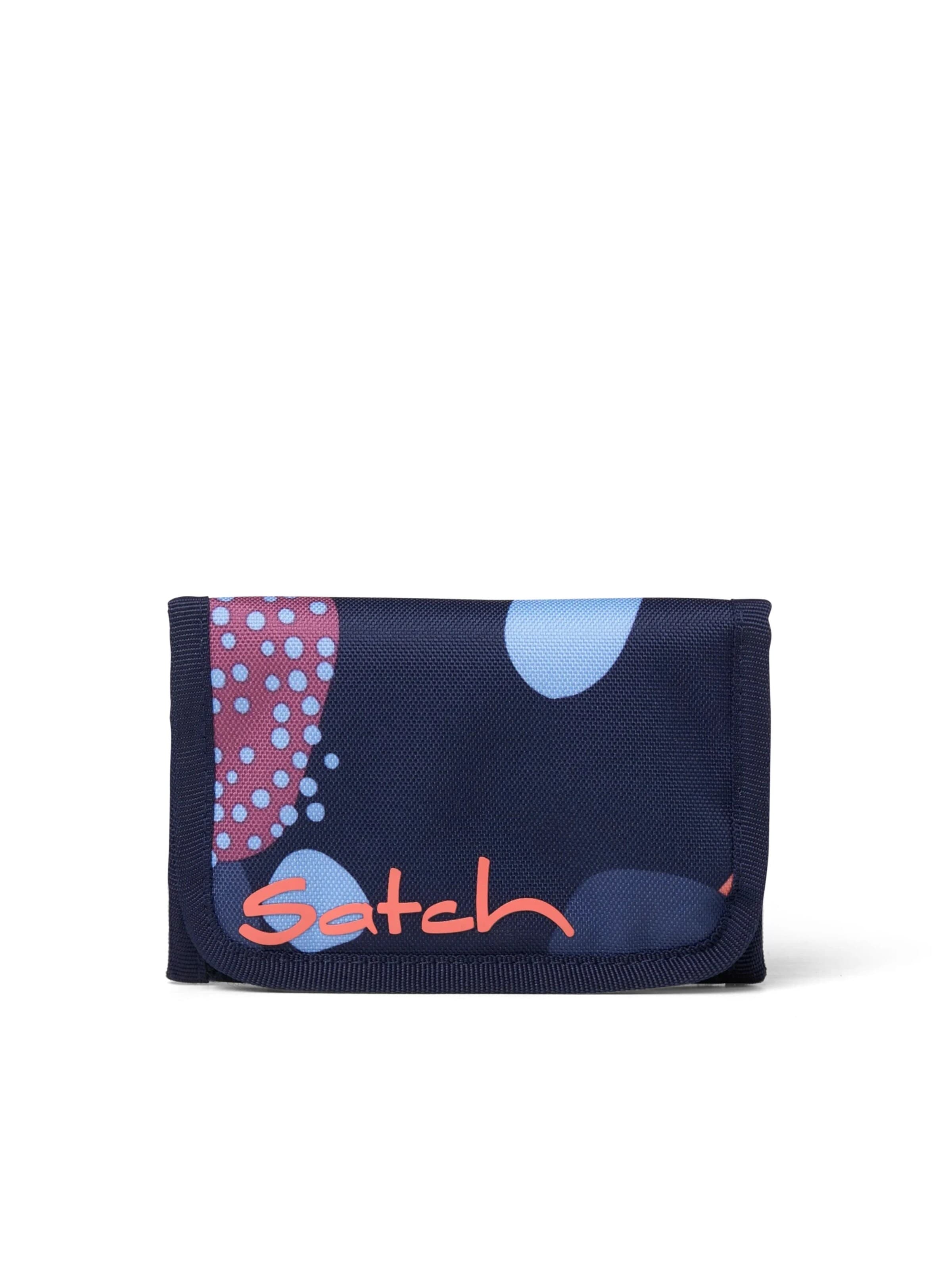Satch Wallet 'Portemonnaie Geldbeutel' in Blue: front