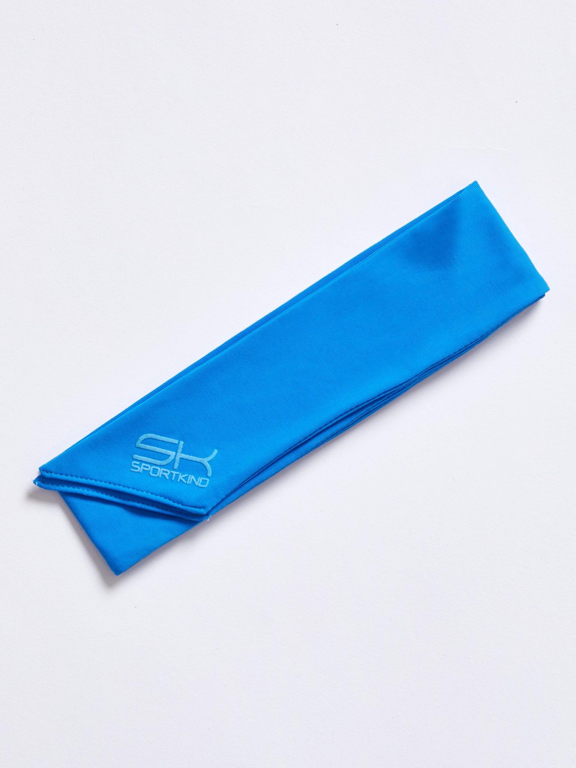 Bandeau de transpiration SPORTKIND en bleu
