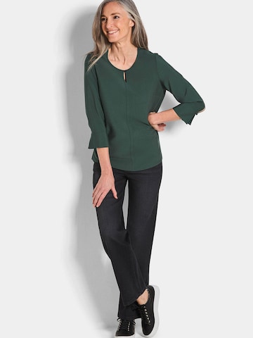 Goldner Blouse in Groen