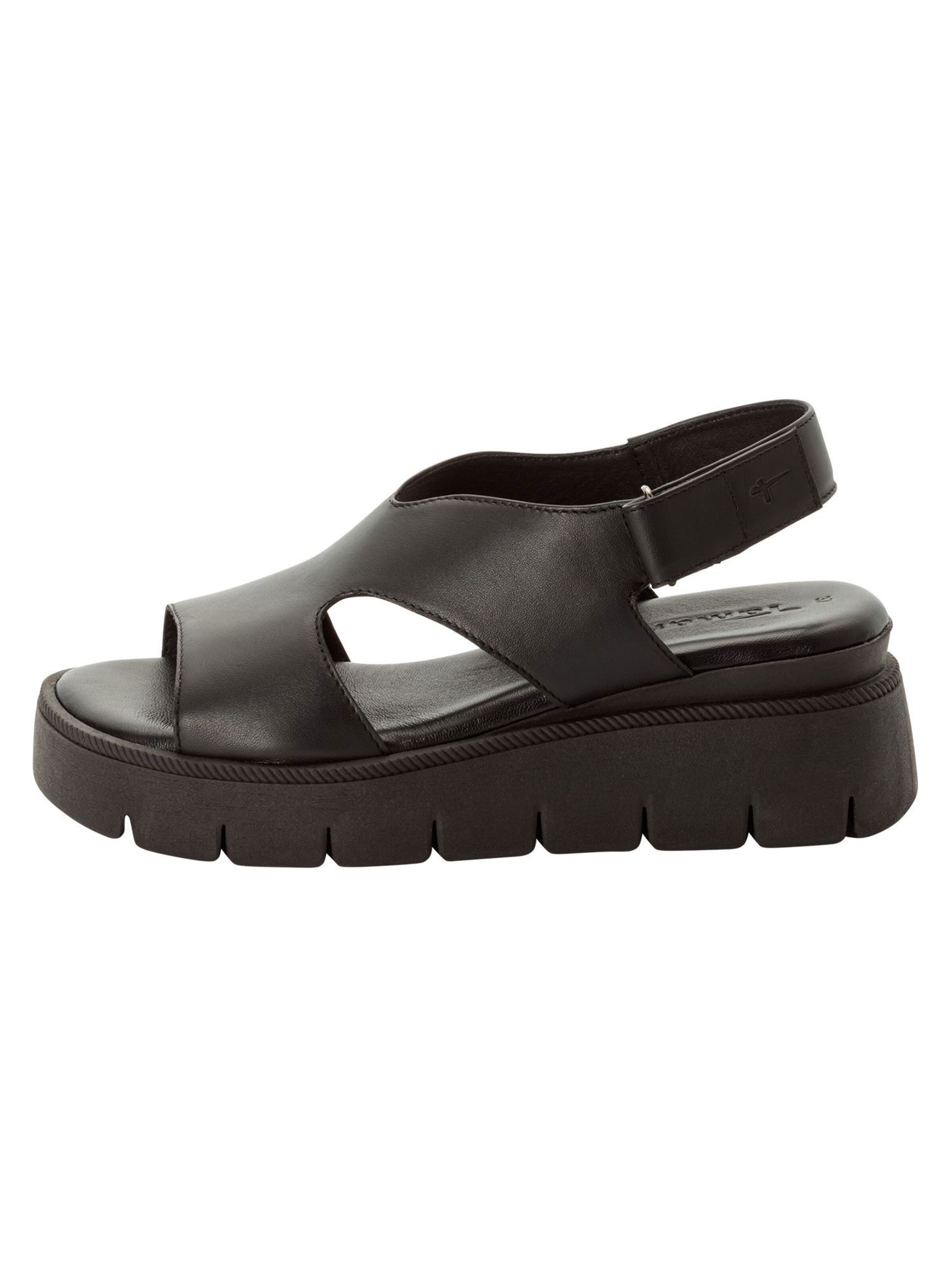 Sandales Tamaris en noir