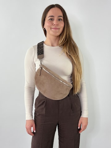 lePelou Fanny Pack 'NOA large' in Grey
