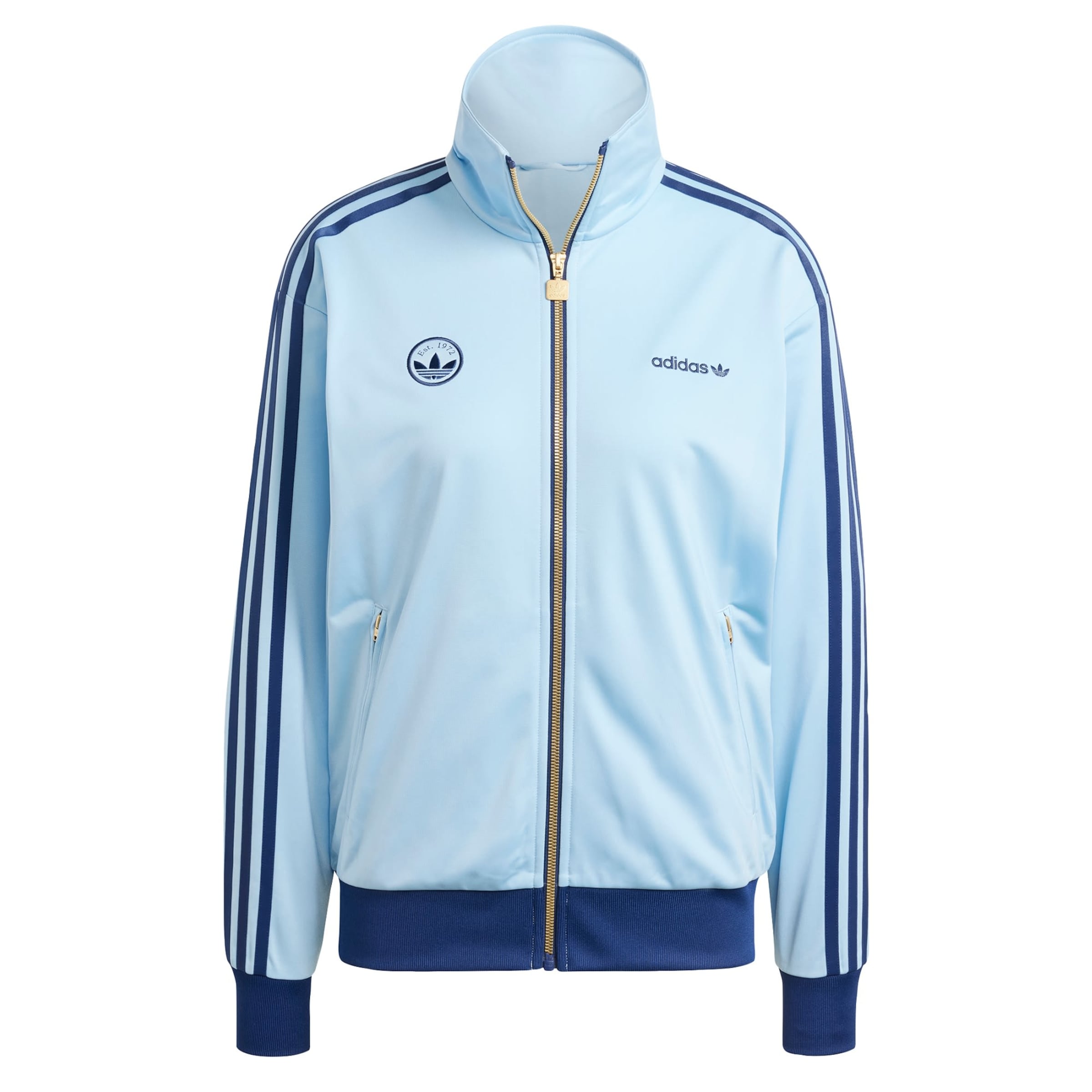 Giacca di felpa 'Firebird' di ADIDAS ORIGINALS in blu: frontale
