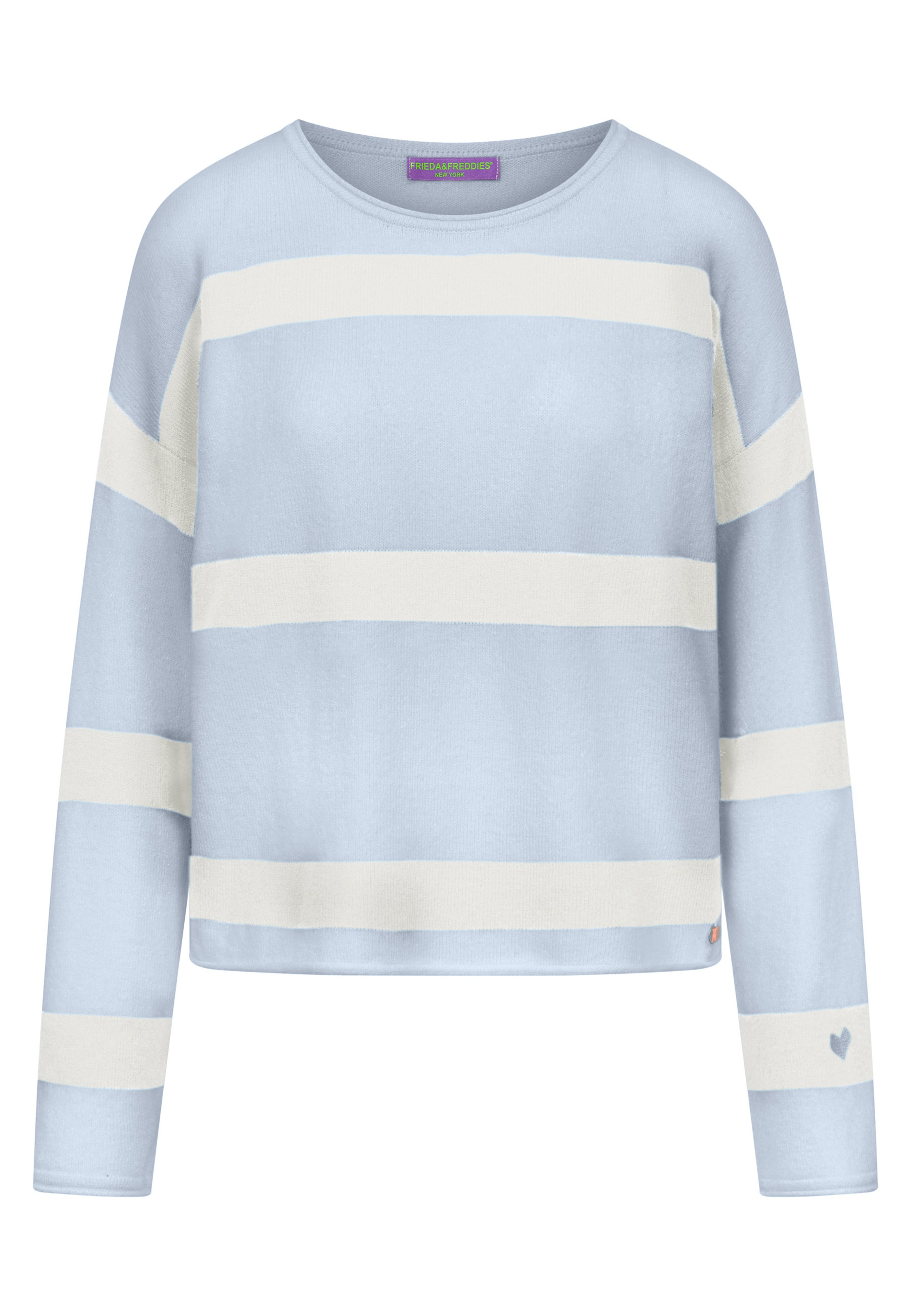 Frieda & Freddies NY Pullover in Blau: Vorderseite