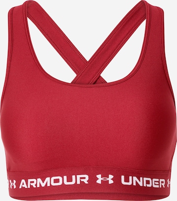 Soutien-gorge de sport UNDER ARMOUR en rouge : devant