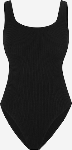 RIP CURL Bralette Swimsuit in Black: front