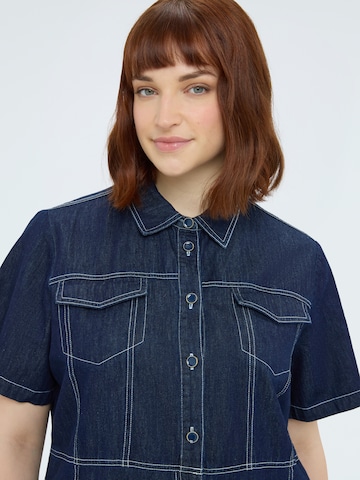 Robe Fiorella Rubino en bleu