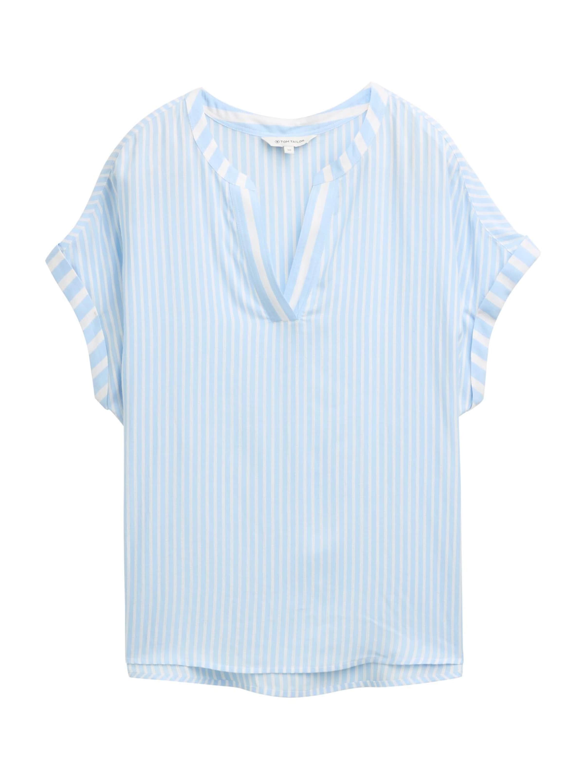 TOM TAILOR Pluus, värv sinine: eest vaates