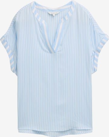 zils TOM TAILOR Blūze: no priekšpuses