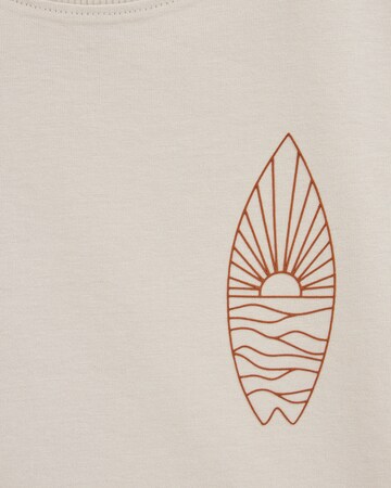 T-Shirt WE Fashion en beige