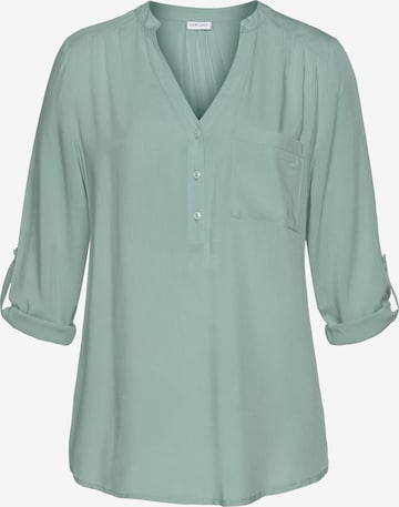 LASCANA - Blusa en verde: frente