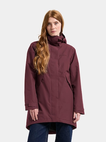 Veste fonctionnelle 'Kate' Didriksons en rouge : devant