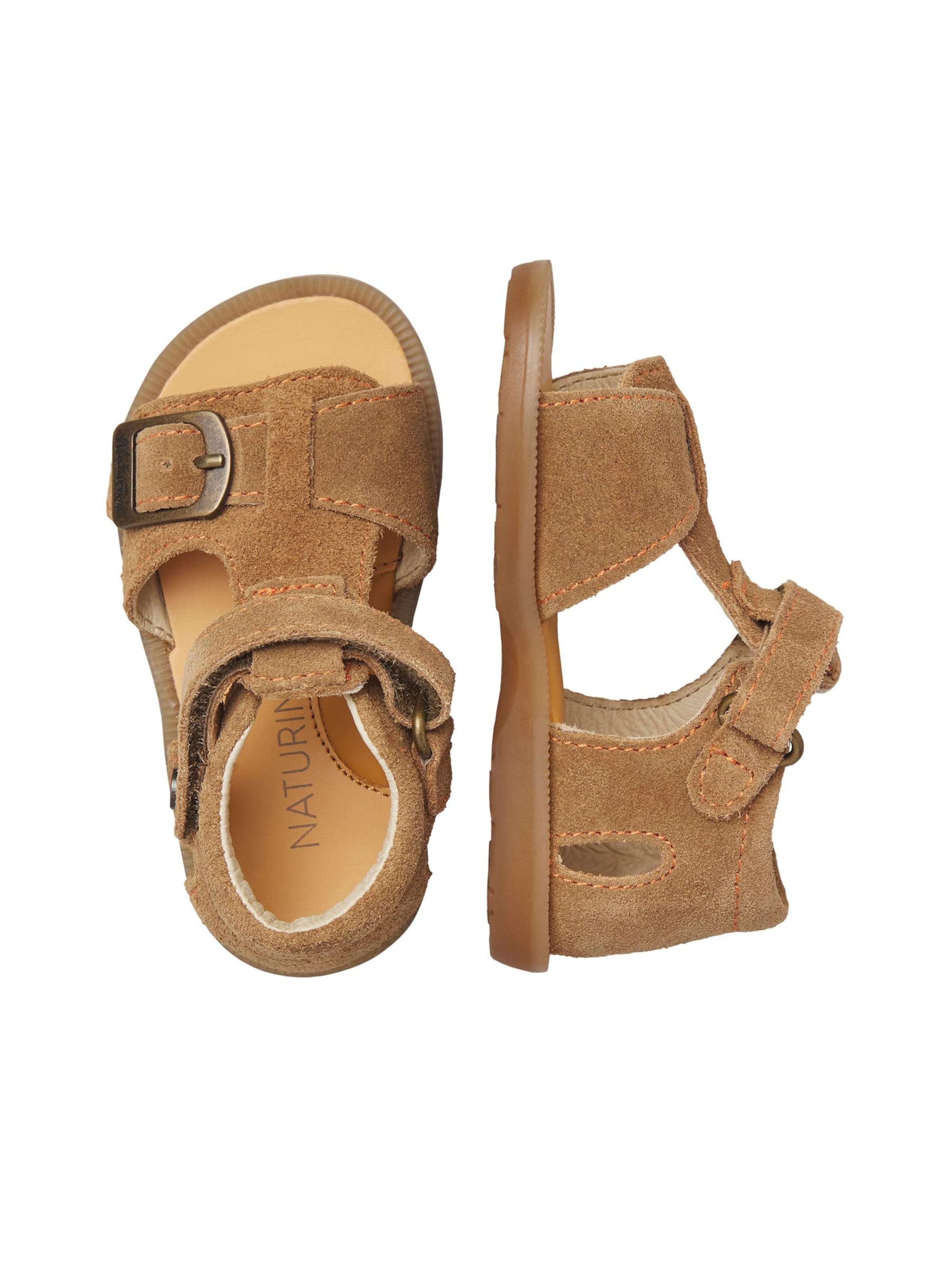 NATURINO Open schoenen 'QUARZO' in Oranje