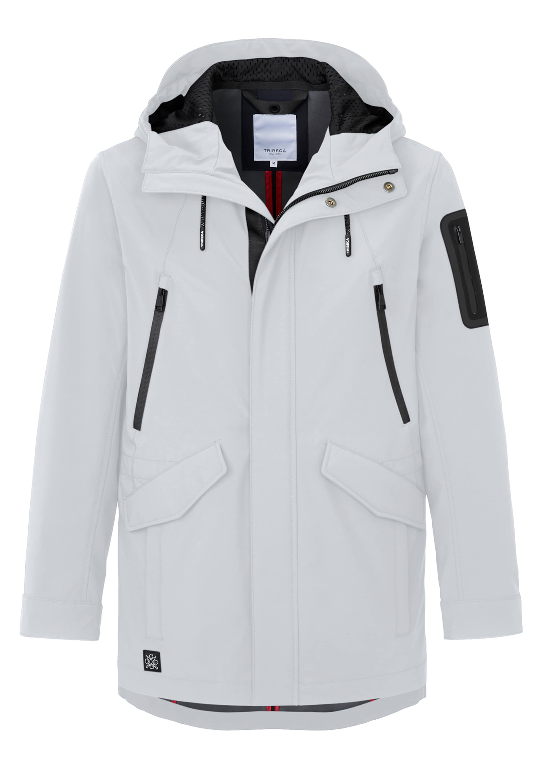 TRIBECA Between-Season Jacket in Grey: front