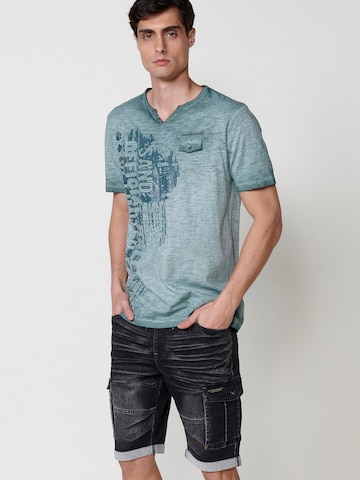 T-Shirt KOROSHI en vert