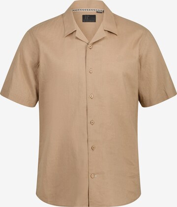 JP1880 Button Up Shirt in Beige: front