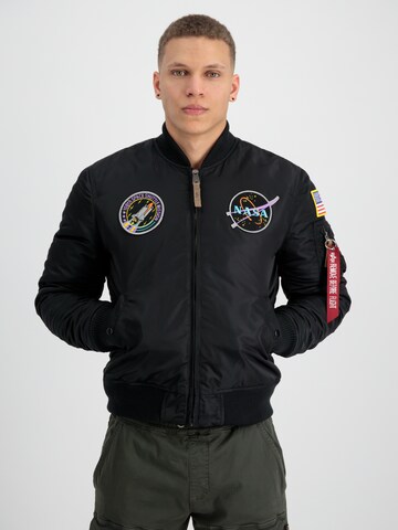 ALPHA INDUSTRIES Демисезонная куртка 'NASA' в Черный