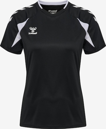 T-shirt fonctionnel Hummel en noir : devant