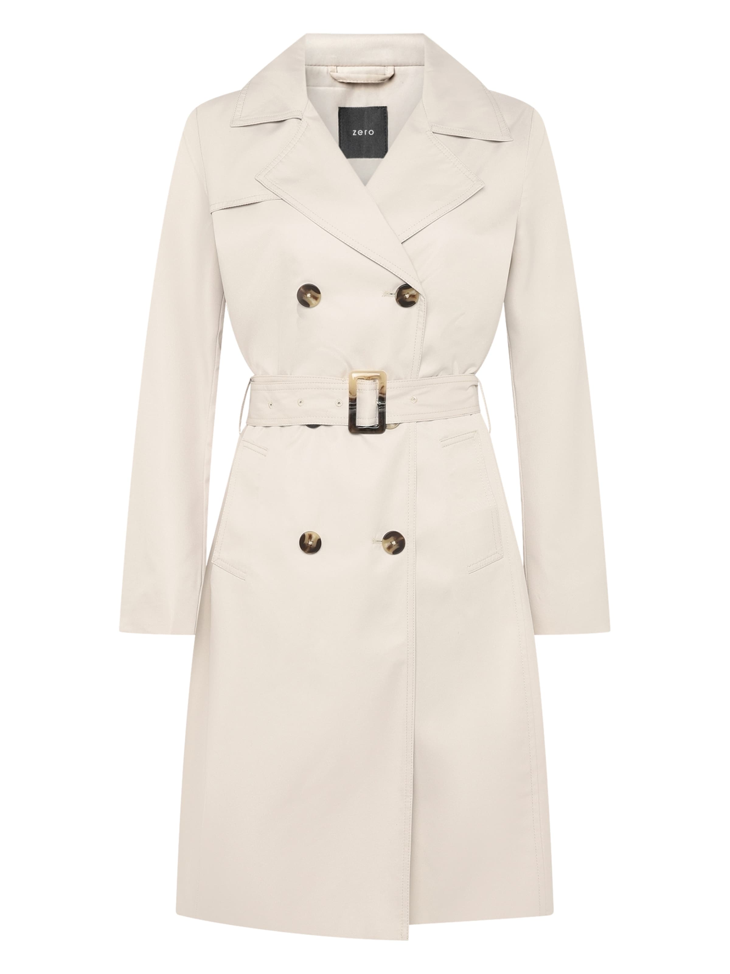 zero Between-seasons coat in Light beige, Item view