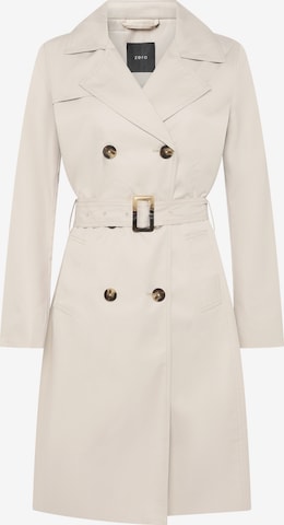zero Between-seasons coat in Beige: front