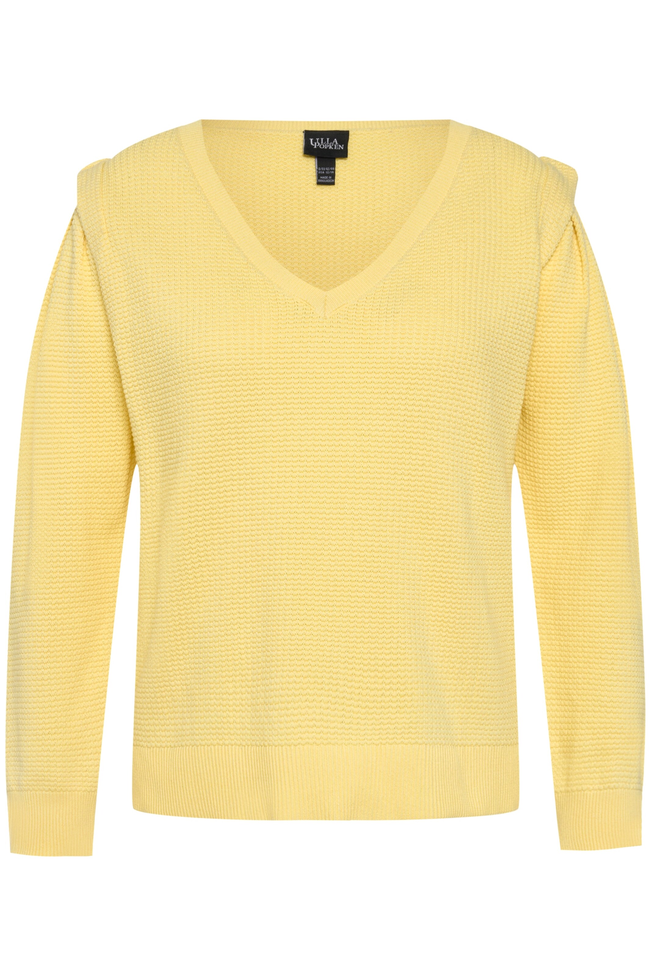 Ulla Popken Sweater in Yellow: front
